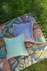 KISSENBEZUG MODERN GRÜN