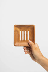 Seifenschale aus Neemholz