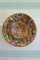 Tropical Flower Bowl mit Vögeln – 18 cm