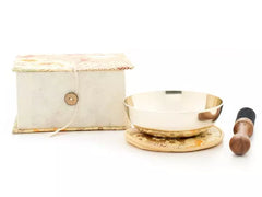 Klangschale im Geschenkset „Brokat“